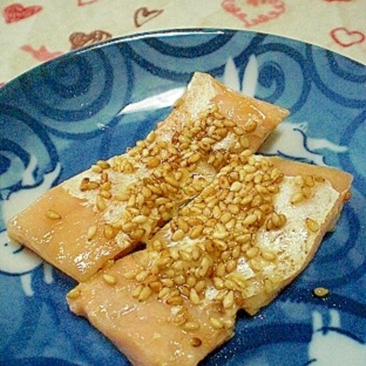 お刺身サーモンの胡麻マヨ焼き レシピ 作り方 By ひろりん1106 楽天レシピ お刺身サーモンの胡麻マヨ焼き レシピ 作り方 By ひろりん1106 楽天レシピ